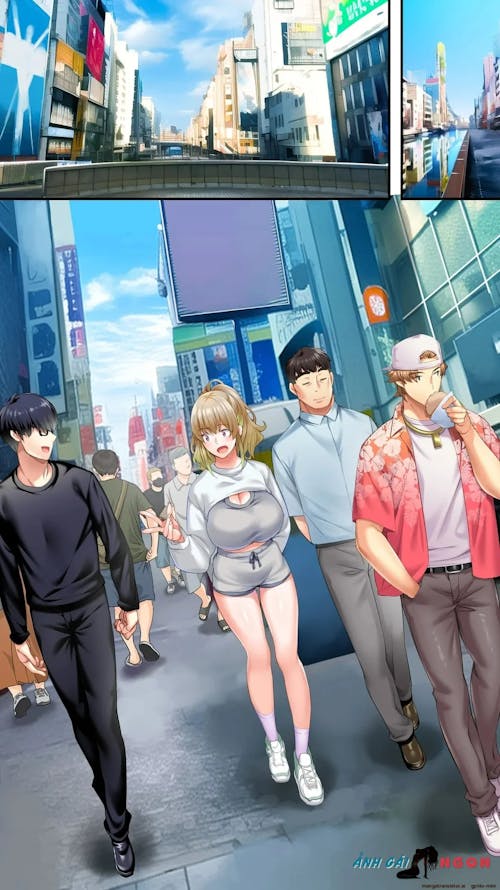 Ame Chan 雨ちゃん: Em Hướng Dẫn Viên Du Lịch Cực Dâm và 3 Anh Khách May Mắn Poster
